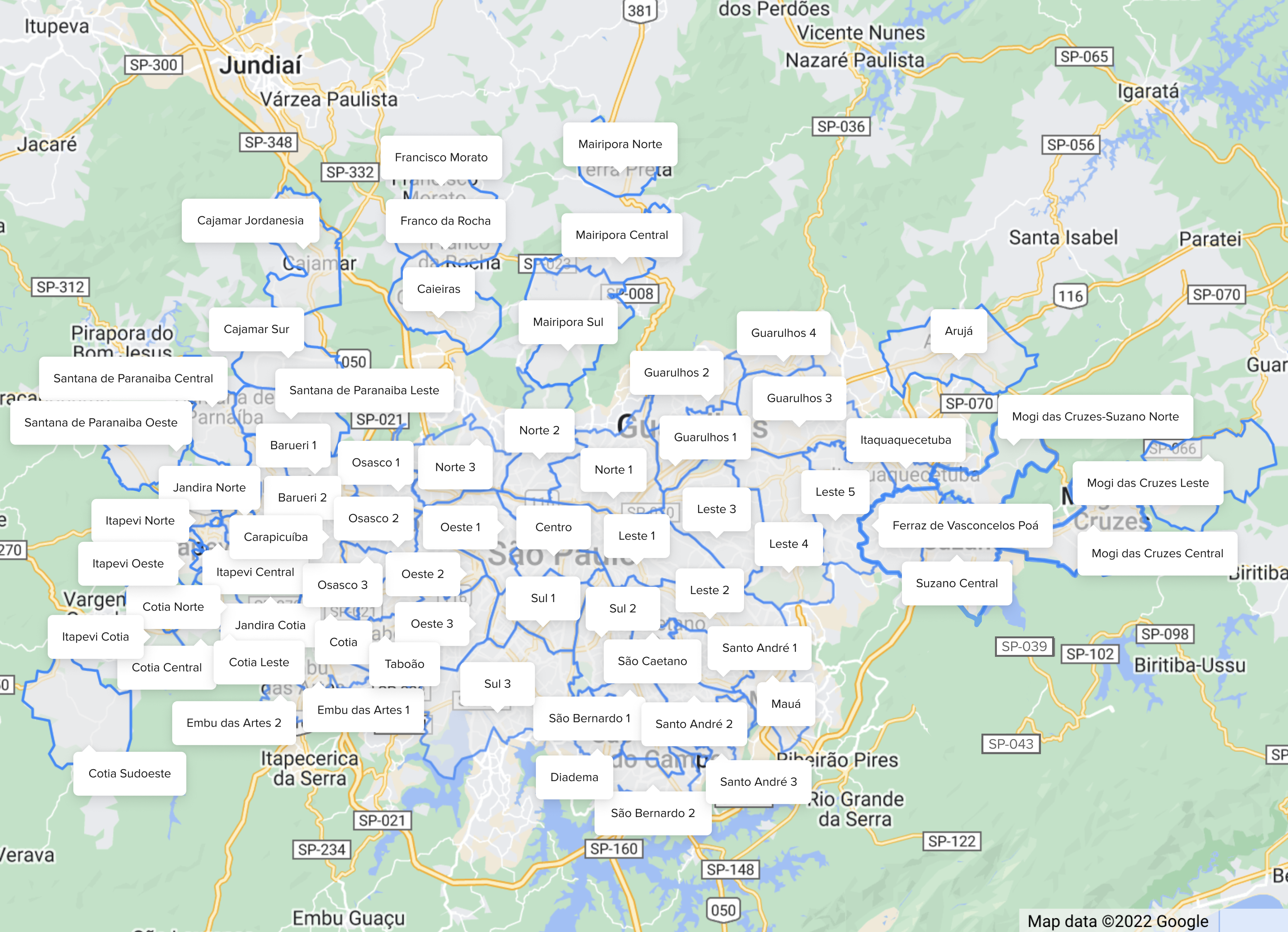 Mapa Flex
